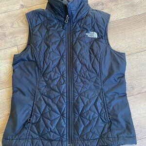 North Face Women's Quilted Black Vest XS